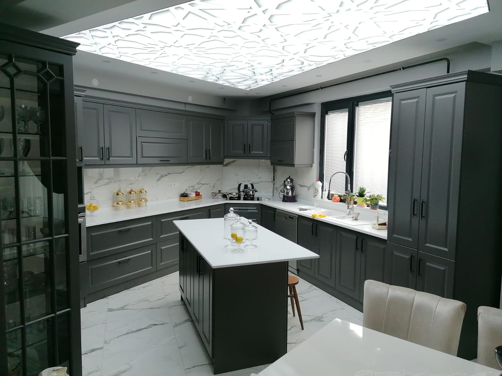 Black Corner Kitchen Cabinet