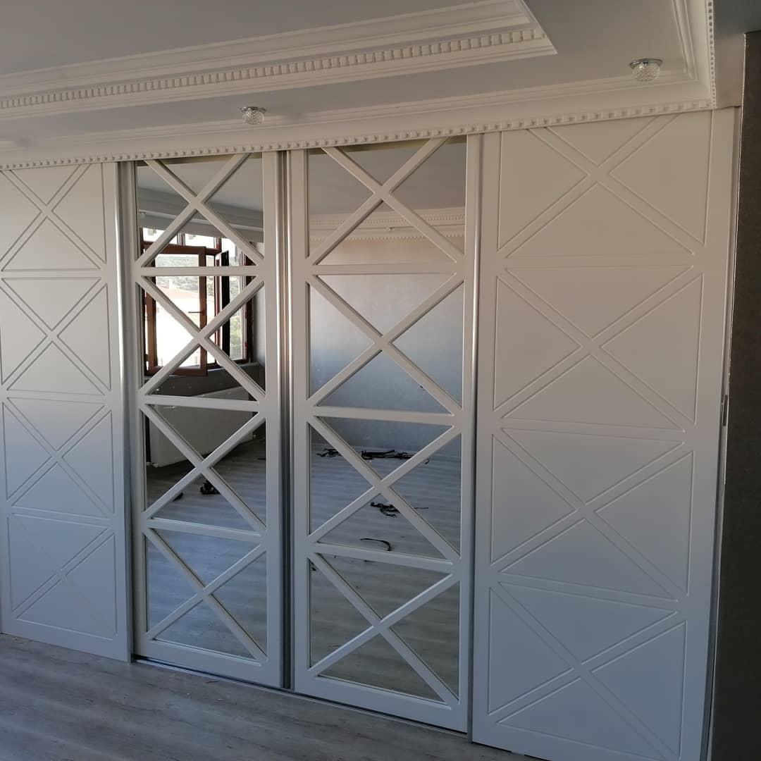 Hidden Wardrobe with Mirror