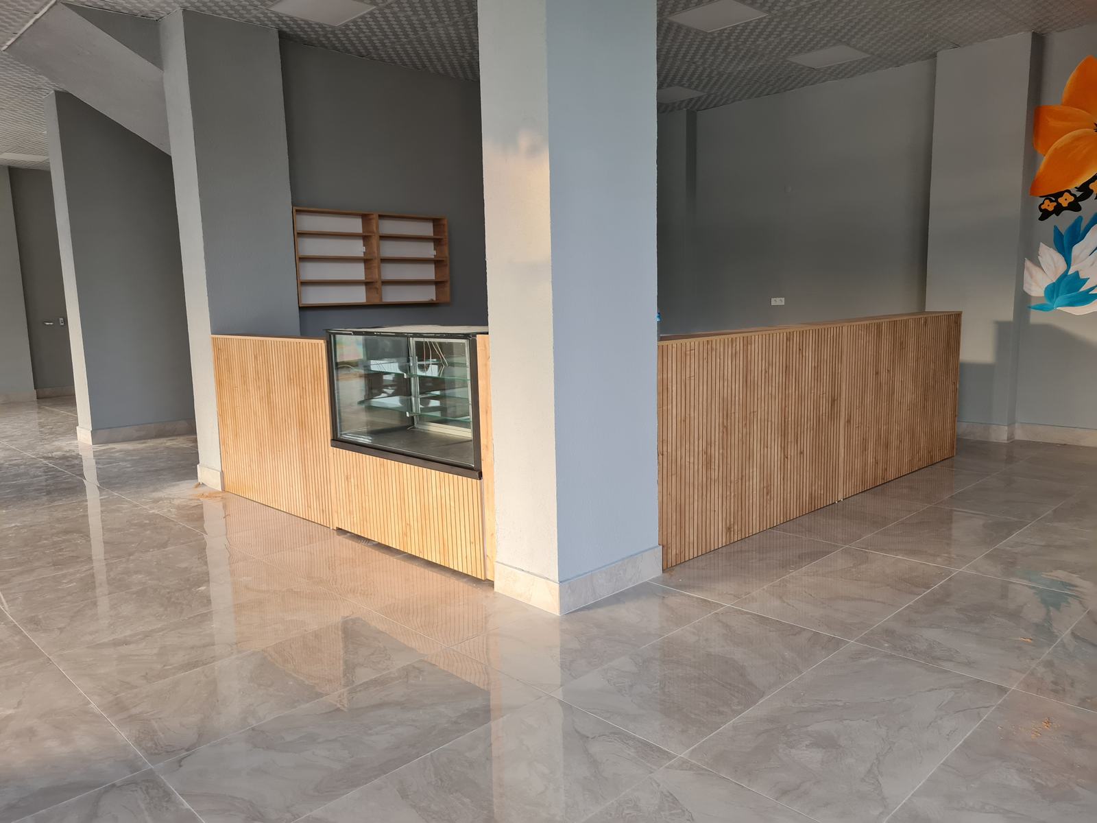 Wooden Café Kitchen